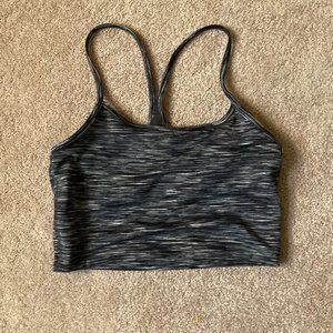 Gray Racerback Aerie OFFLINE Longline Sports Bra Size Small